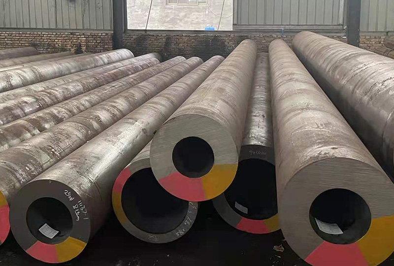 Hot-rolled seamless pipe